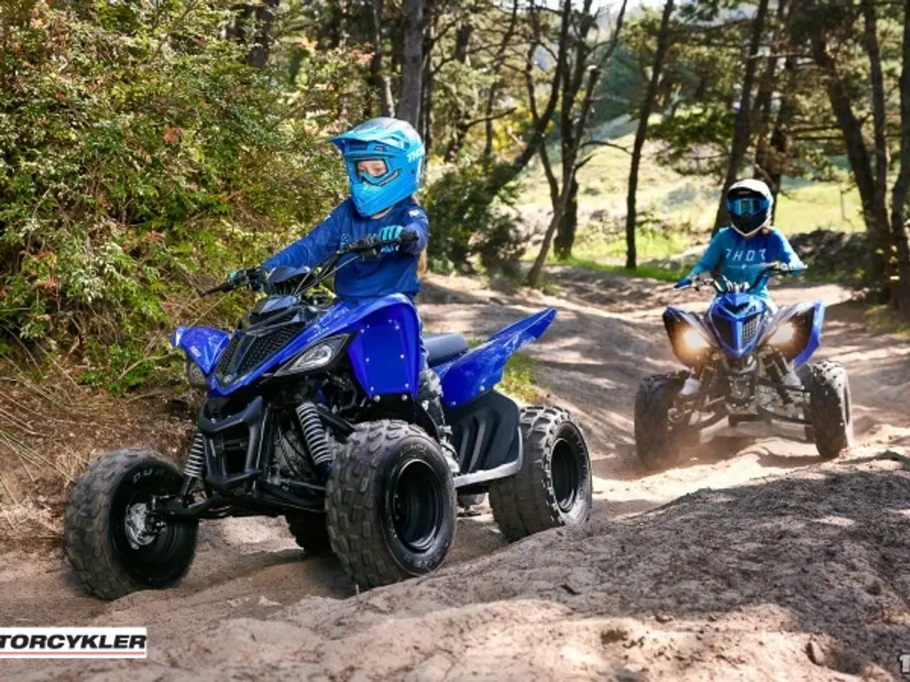 Billede 5 - Yamaha YFM 110 R Racing Blue