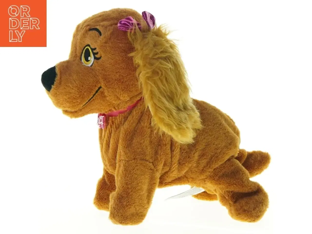 Billede 2 - Tøjdyr, hund (str. 25 x 25 cm)