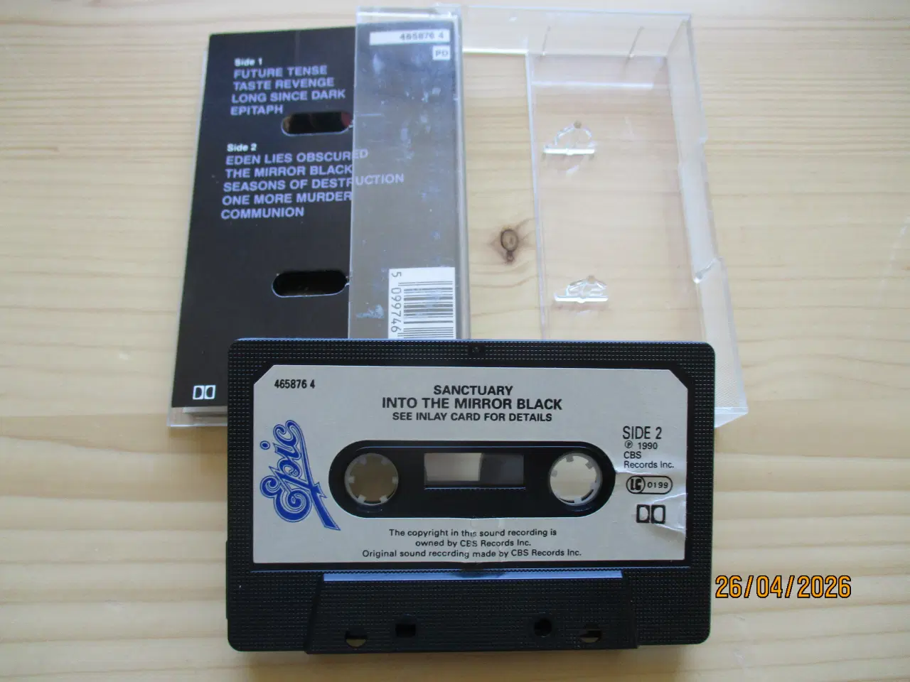 Billede 4 - Sanctuary - Into the mirror Black + MC + Metal +