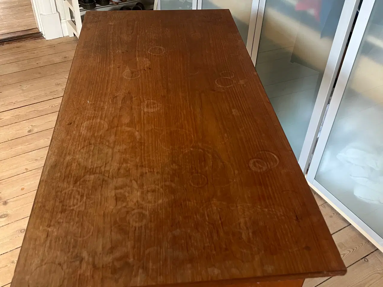 Billede 4 - Massivt teaktræs skrivebord