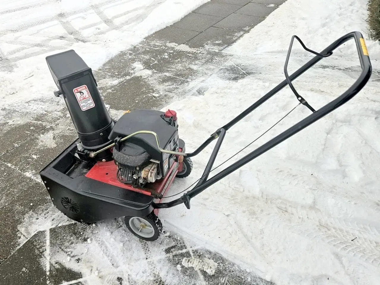 Billede 1 - Sneslynge med benzinmotor 