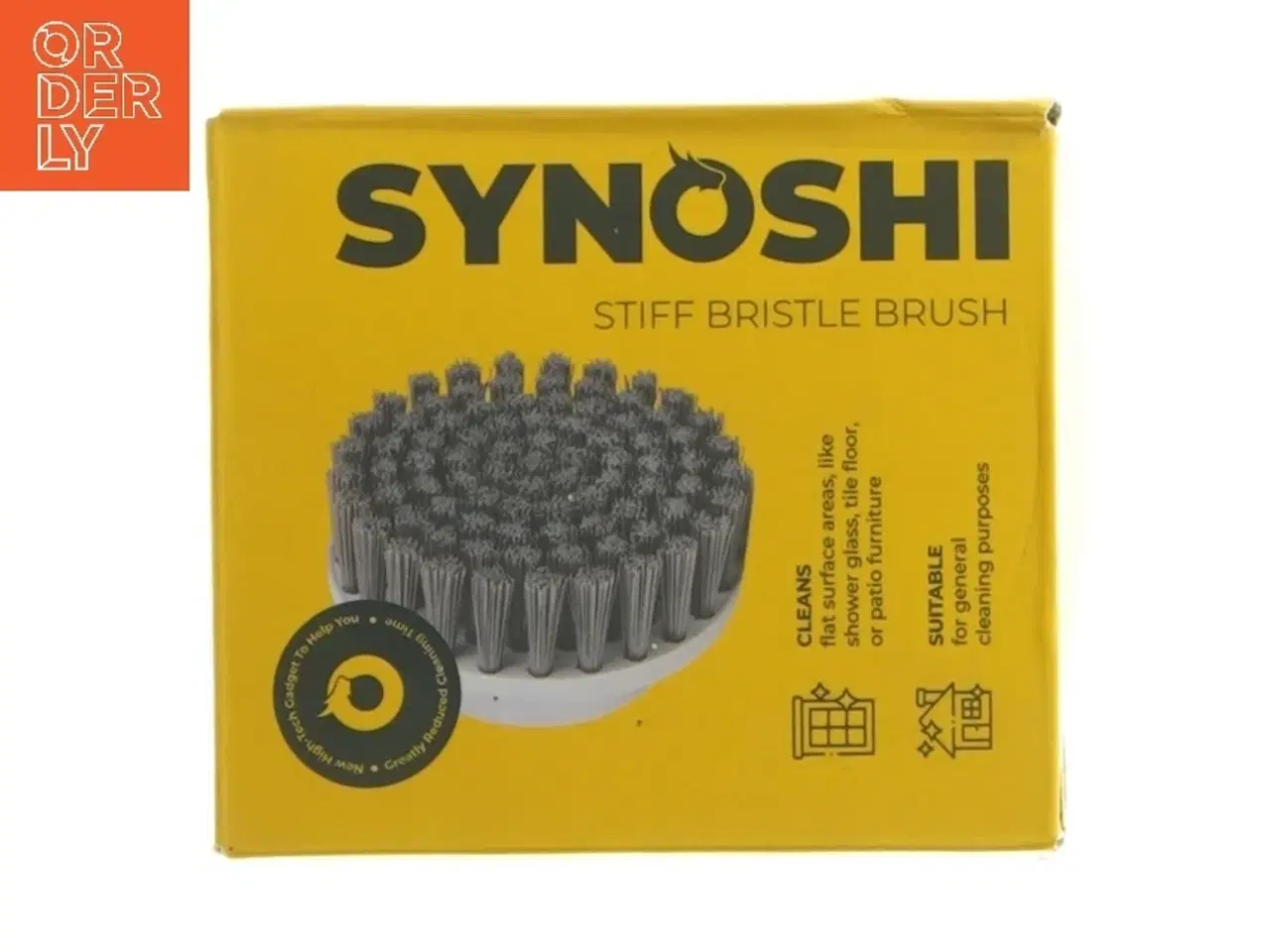 Billede 2 - Synoshi stive børstehoved fra Synoshi (str. Ø 8,5 cm)