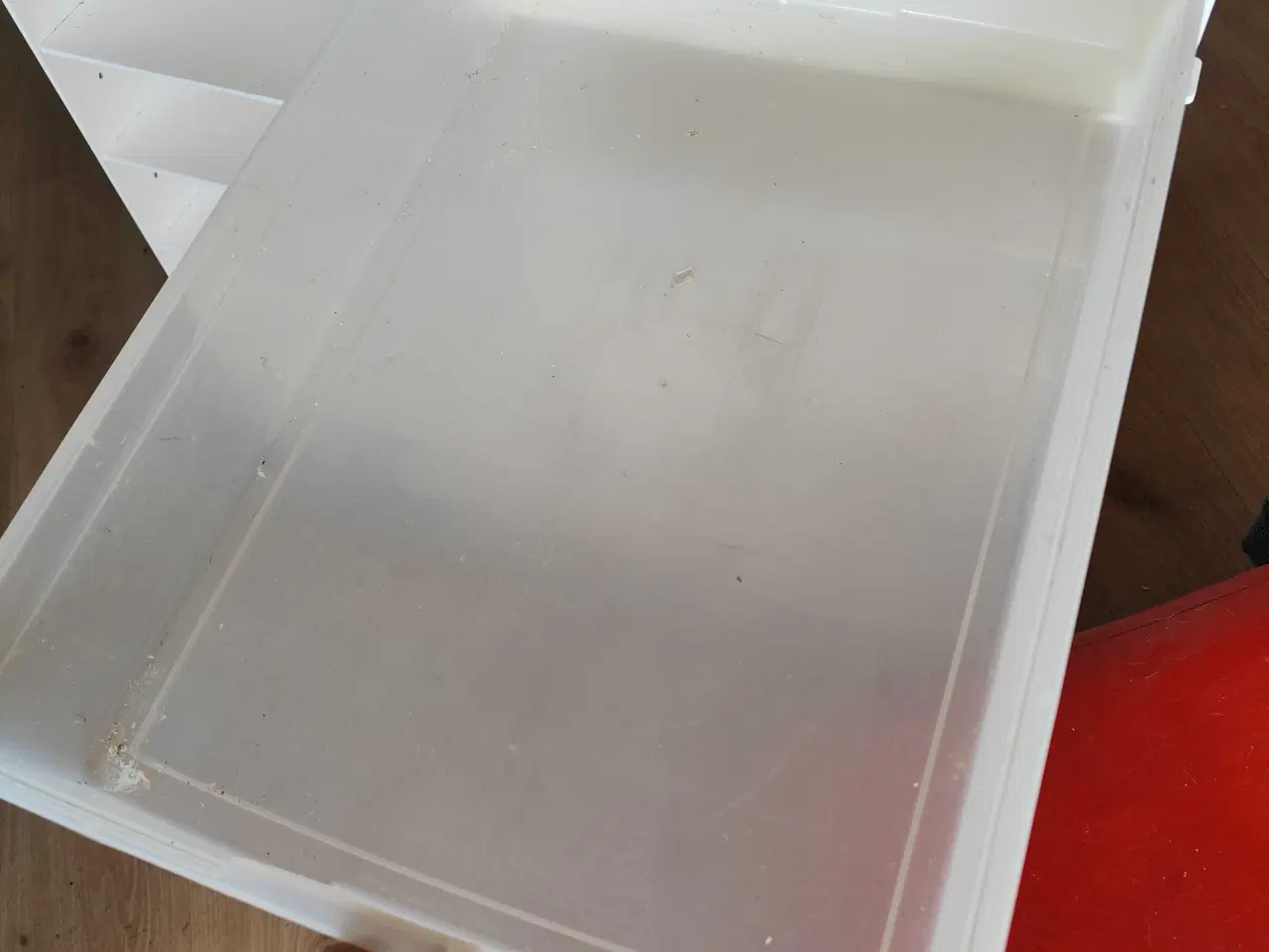 Billede 4 - LP rack med 16 kasser 