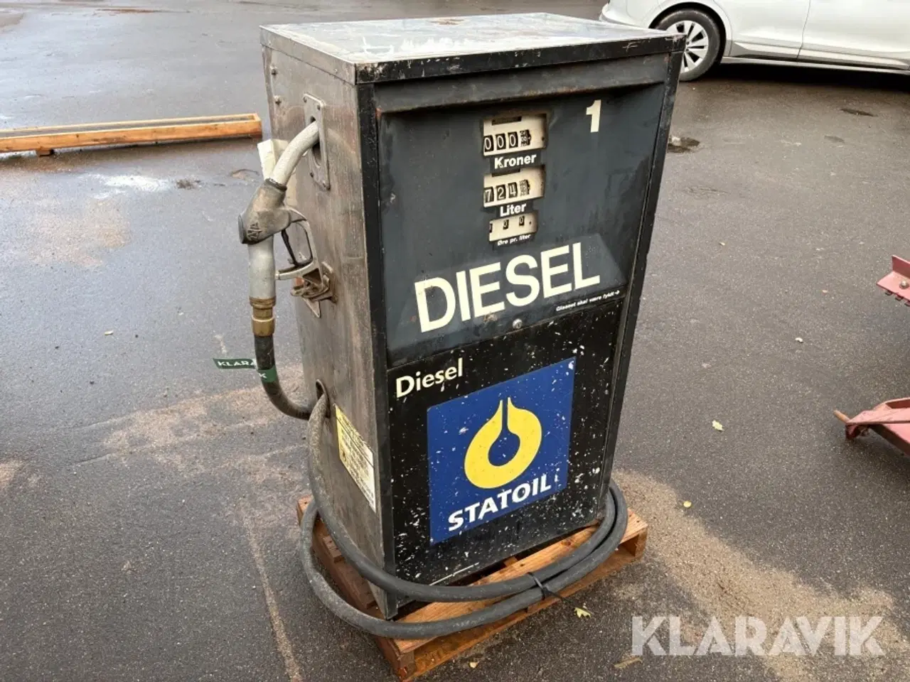 Billede 4 - Dieselpumpe Hydro Texaco, Statoil
