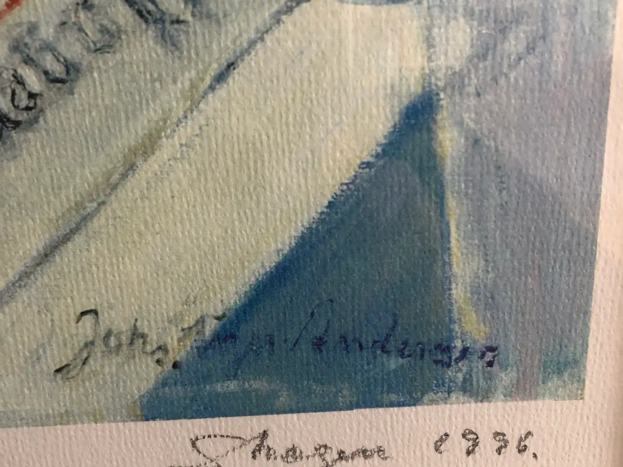 Billede 4 - Litografi af Johannes Meyer Andersen 1996, Skagen