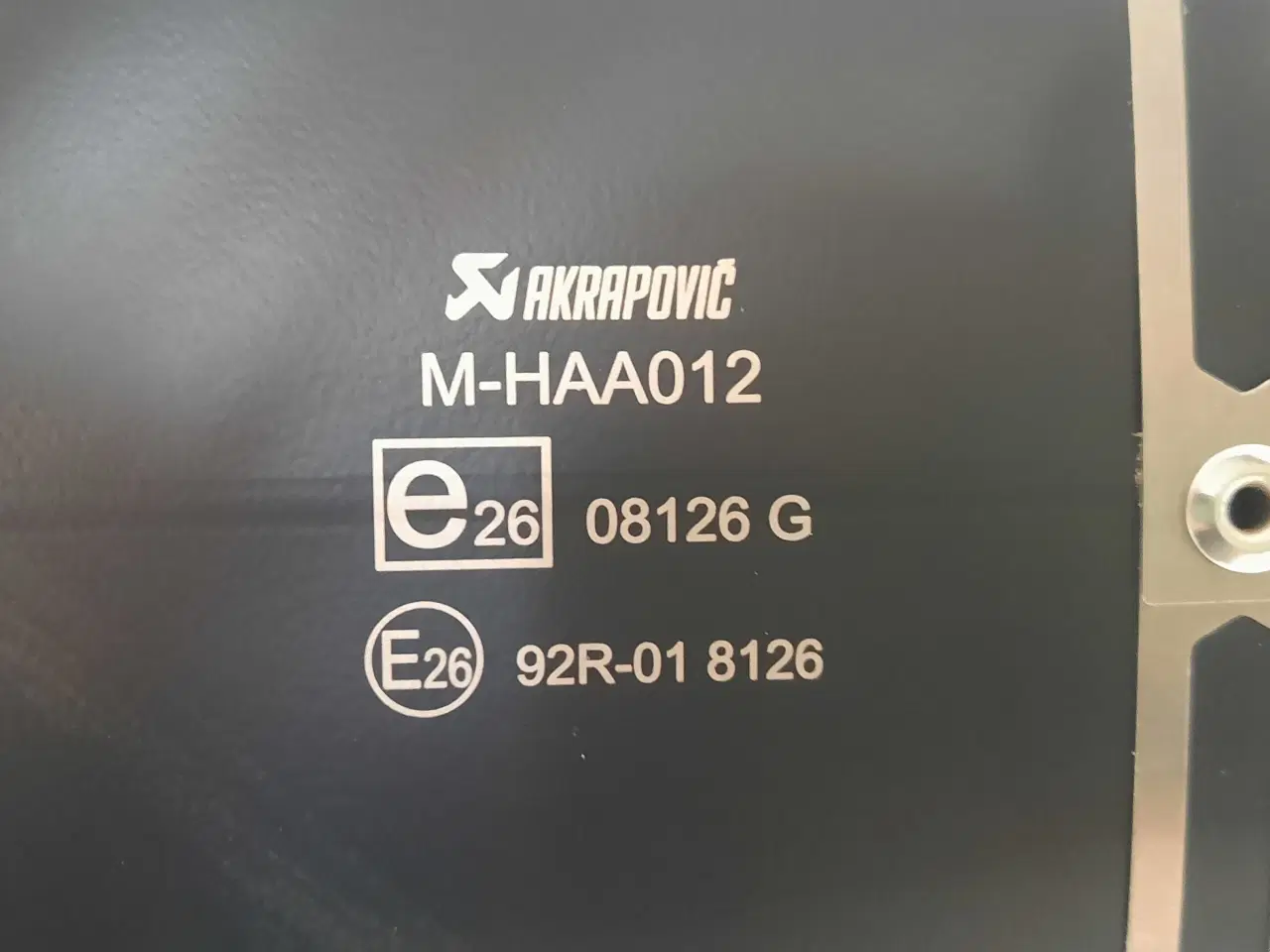 Billede 3 - Akrapovic SORT R1250GS/GSA 2019- 