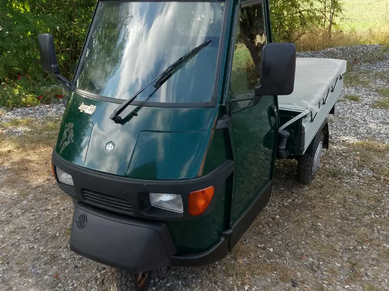 Billede 3 - Piaggio Ape 25 knallert fra 2015 med papirer 
