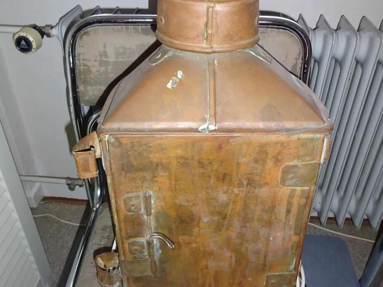 Billede 5 - Skibslanterne med stor Glasindsats