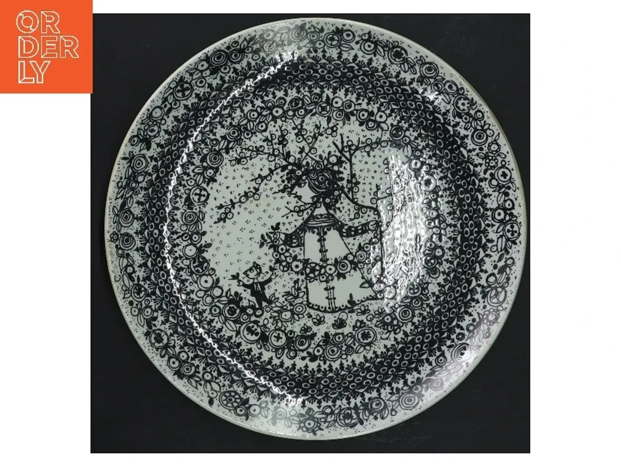 Billede 1 - Bjørn Wiinblad platte (str. Ø 22 cm)