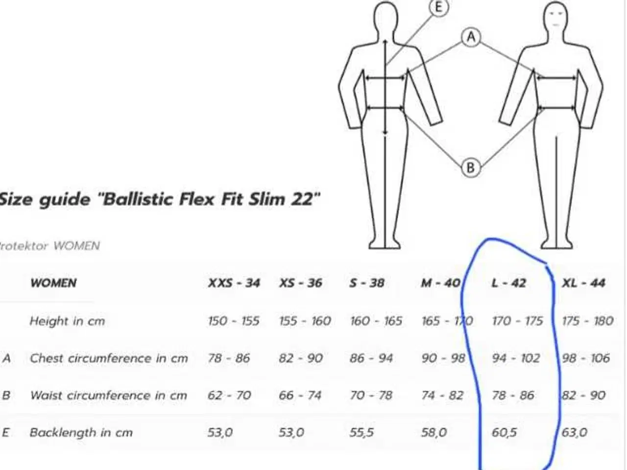 Billede 6 - Komperdell Ballistic FlexFit SlimFit str L