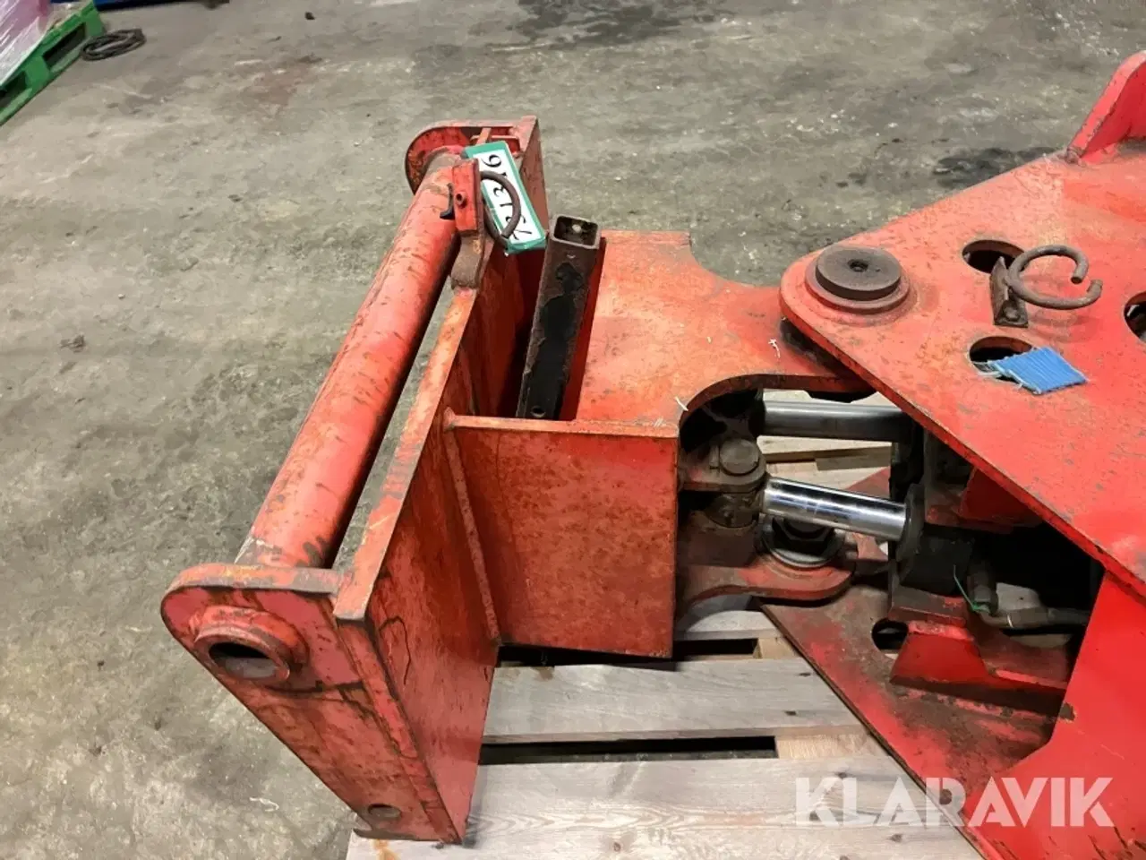 Billede 12 - Drejeled til manitou 2150 til mandskabskurv