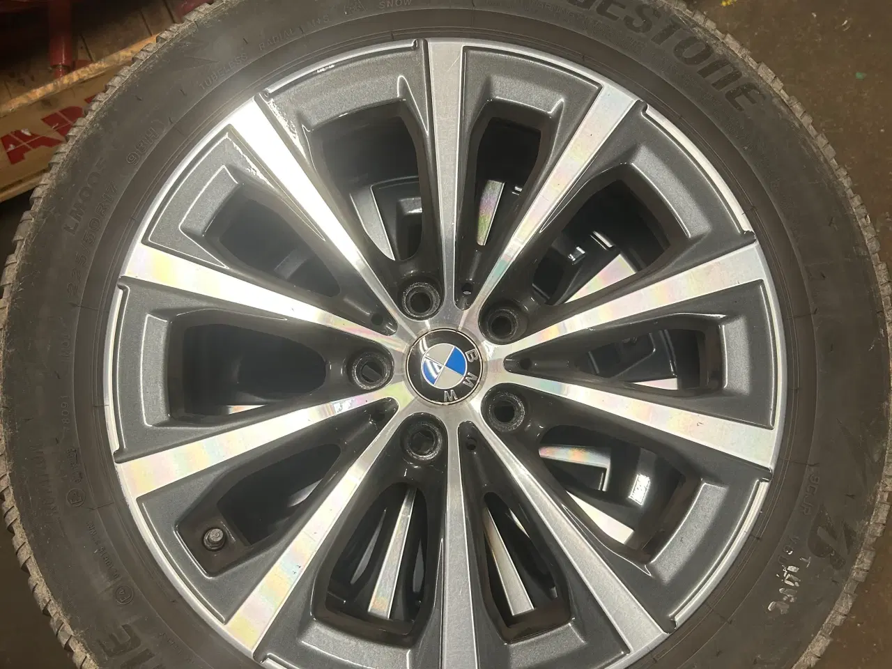 Billede 1 - Org. 17” BMW vinterhjul med dæk.
