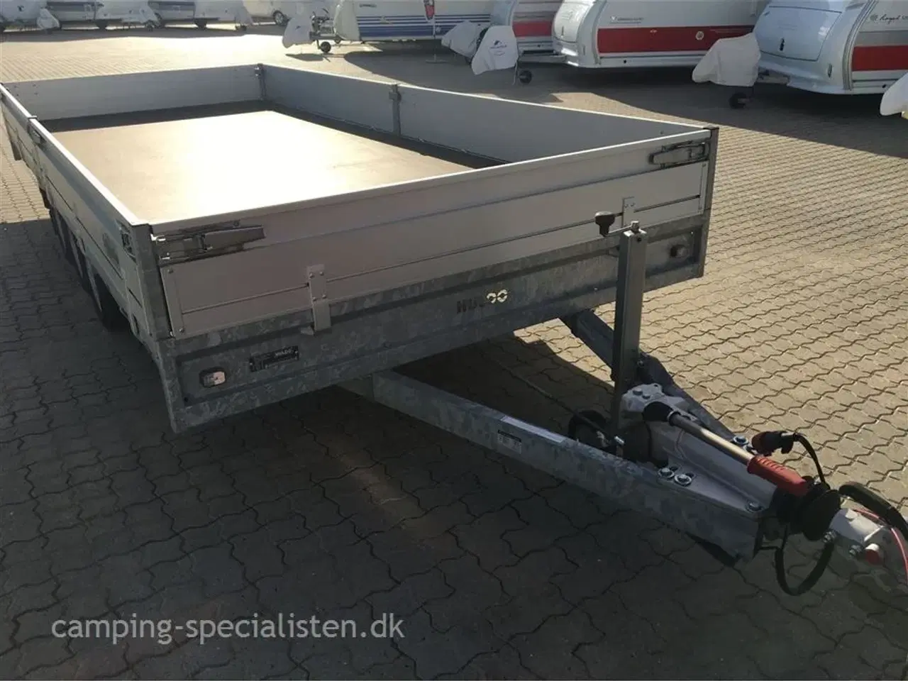 Billede 2 - 2024 - Selandia Hulco Medax 502 3500 kg Ladtrailer    Ny Stor lad trailer model 502/3500 kg hos Camping -Specialisten.dk