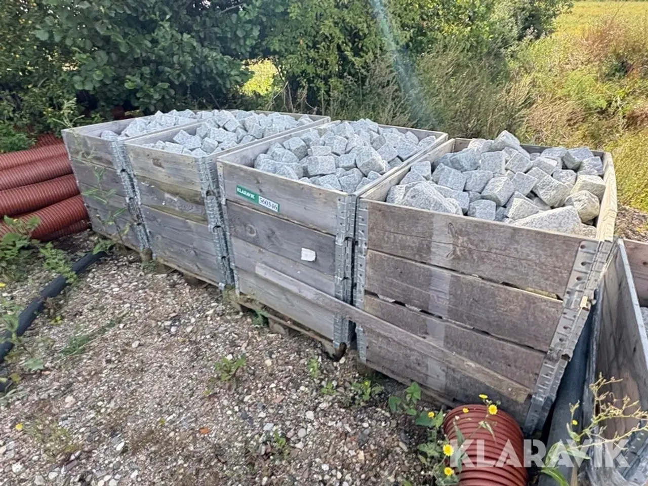 Billede 1 - Chaussesten 4 paller