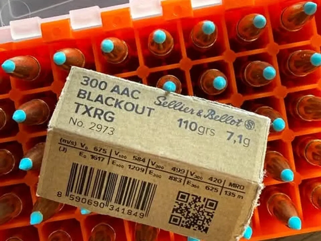 Billede 1 - S&B 300 AAC TXRG 110gr. blyfri