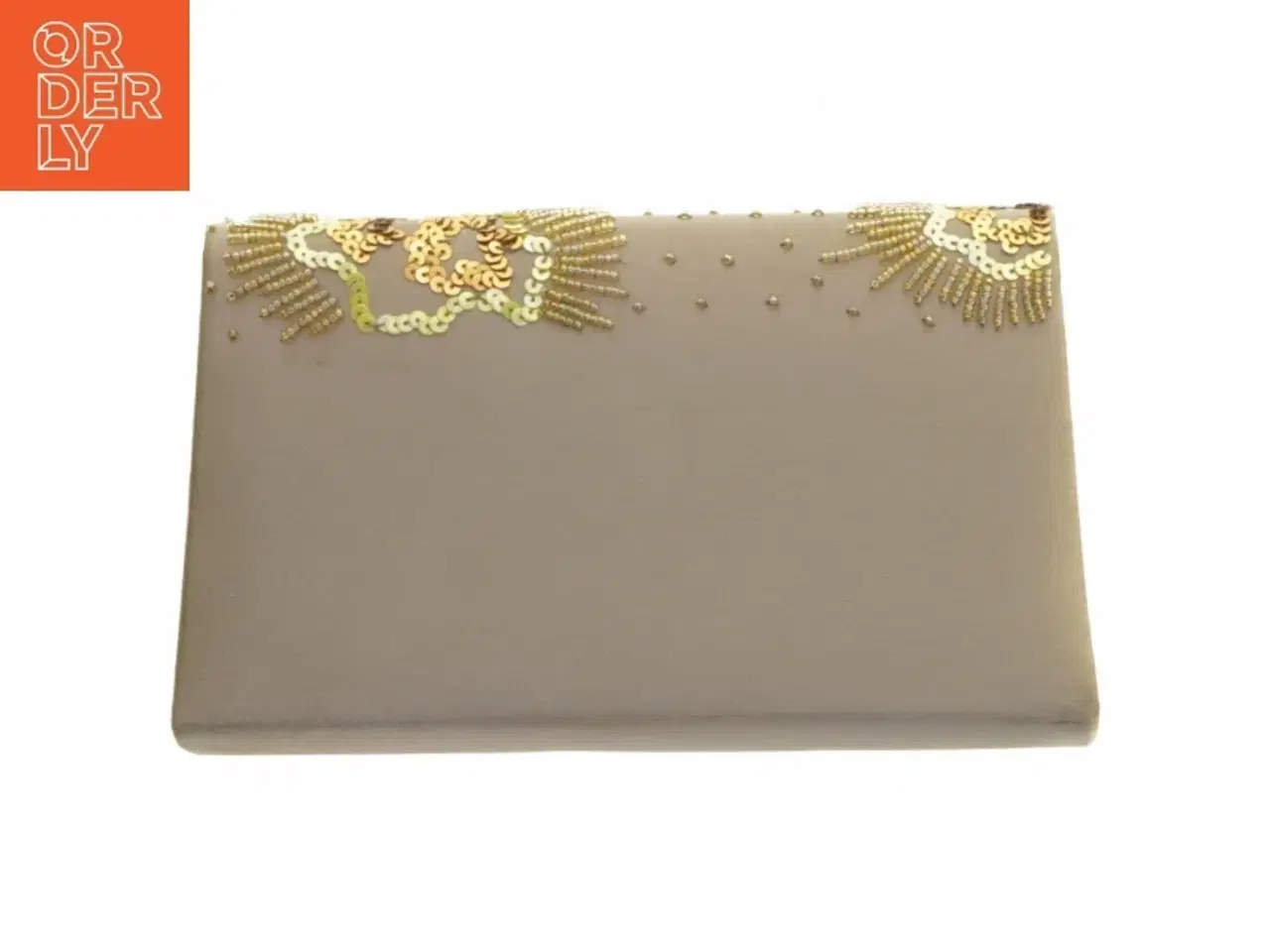 Billede 2 - Broderet clutch taske (str. 20x12 cm)