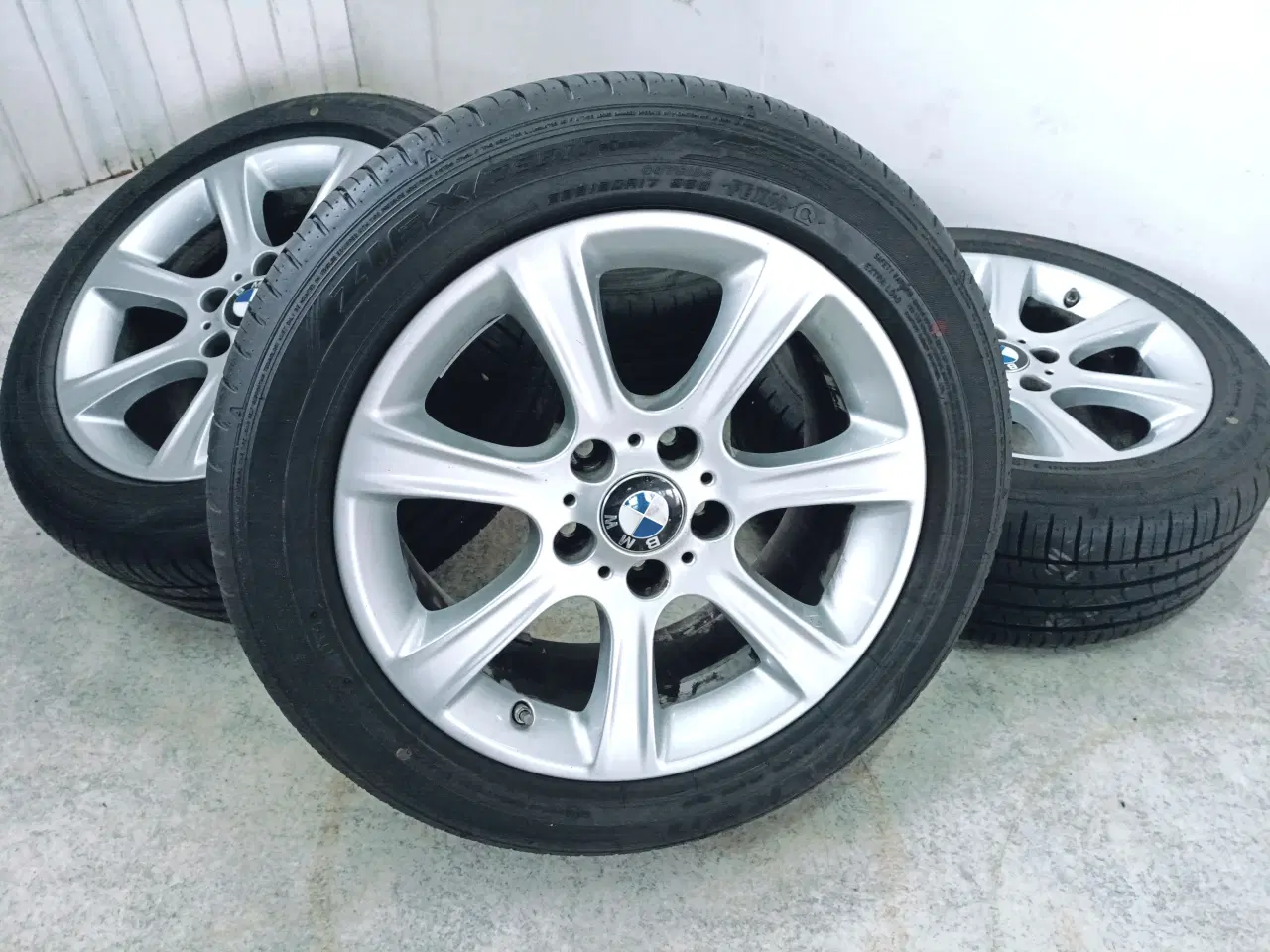 Billede 6 - 5x120 17" ET37 BMW Style-394 sommersæt inkl.TPMS