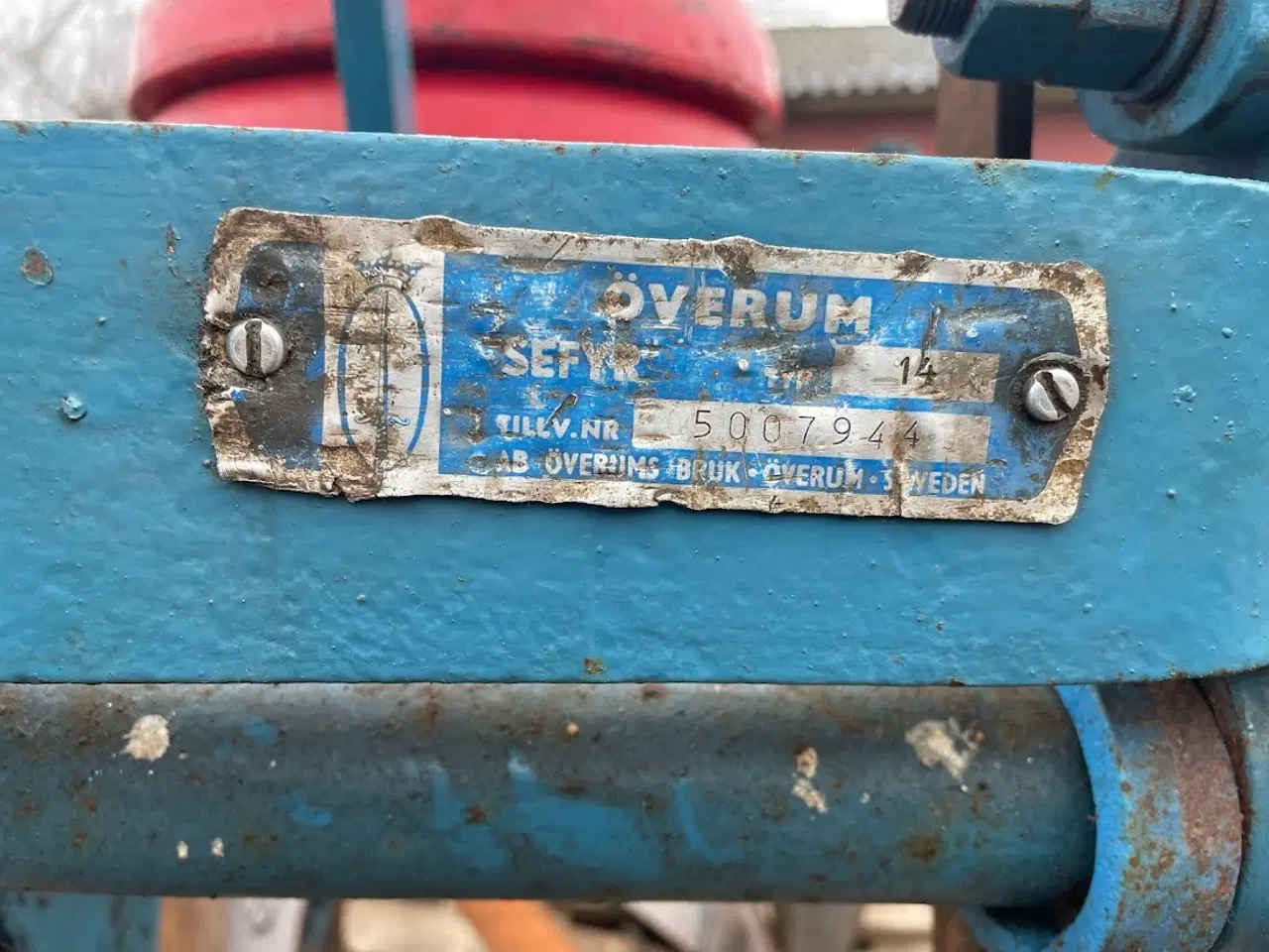 Billede 1 - Øverum plov sælges