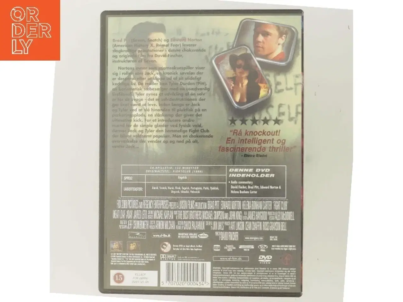 Billede 3 - Fight Club med Brad Pitt (DVD)