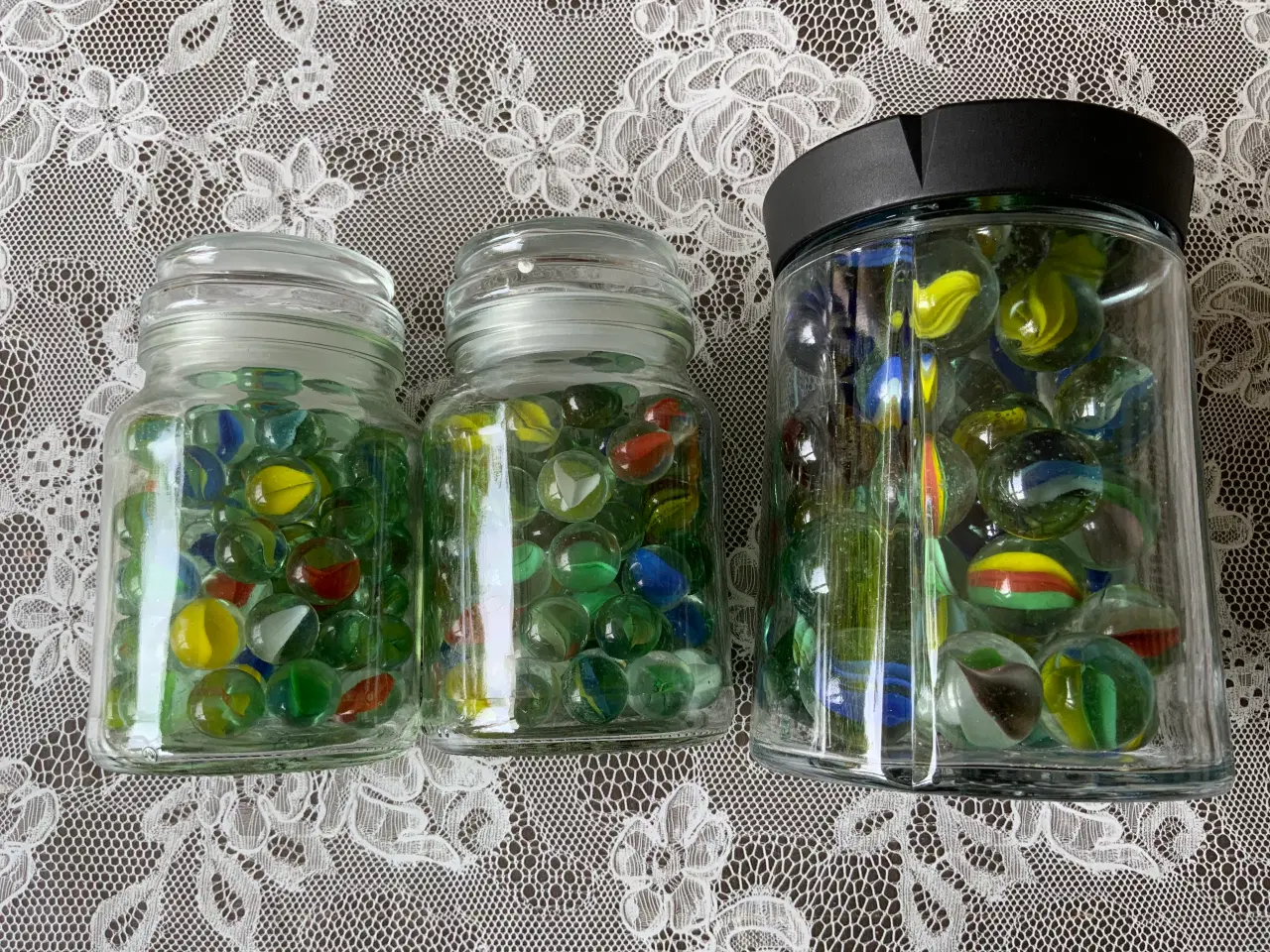Billede 3 - STOR SAMLING GLASKUGLER