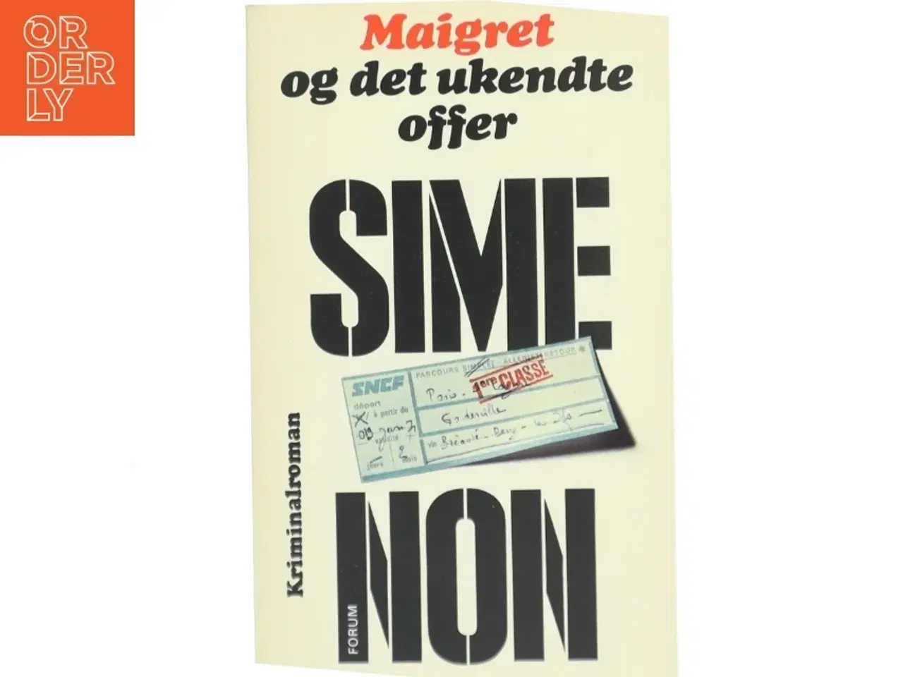 Billede 1 - Maigret og det ukendte offer af Georges Simenon (Bog)