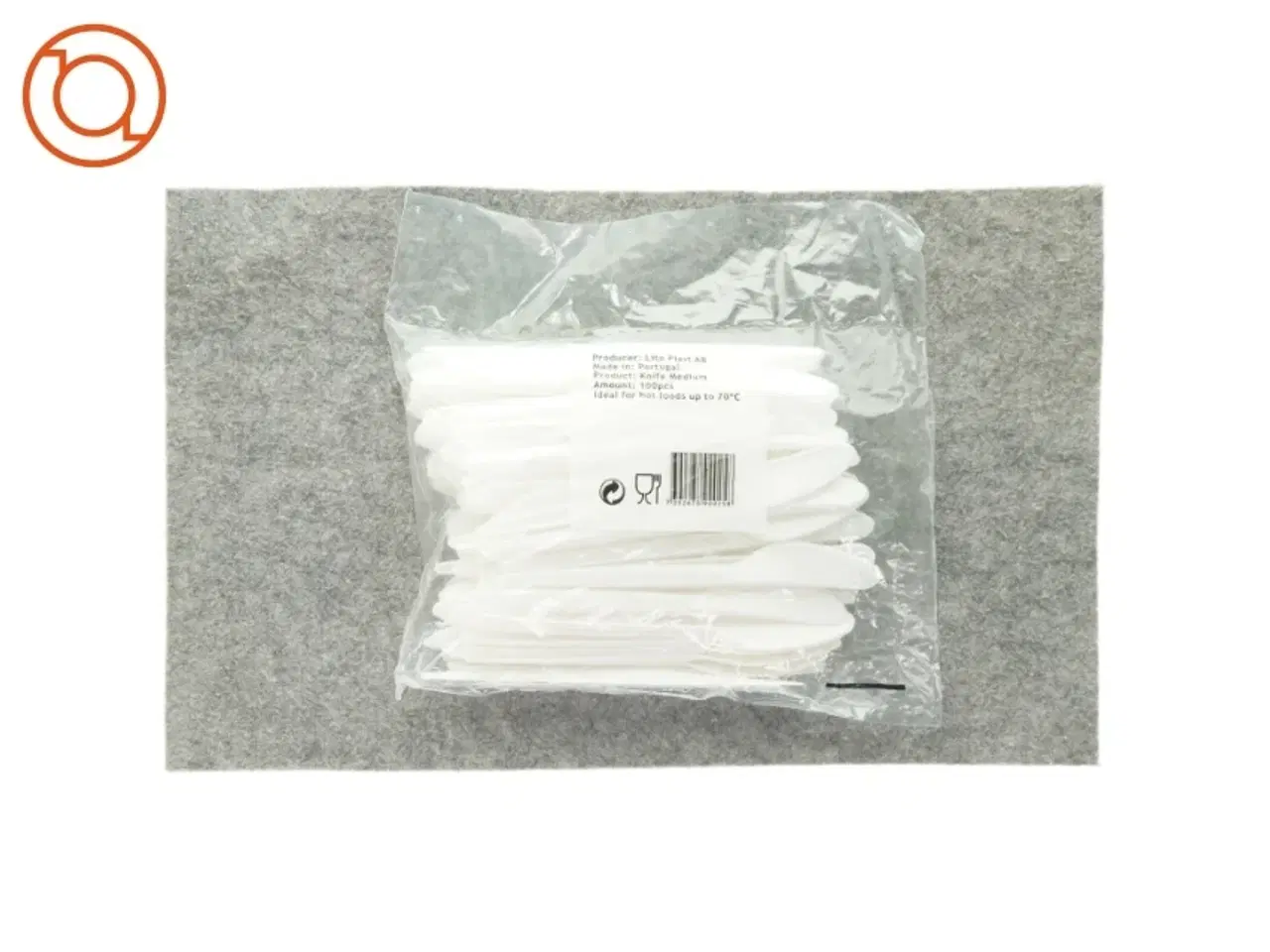 Billede 1 - Plastik knive (100 stk.)