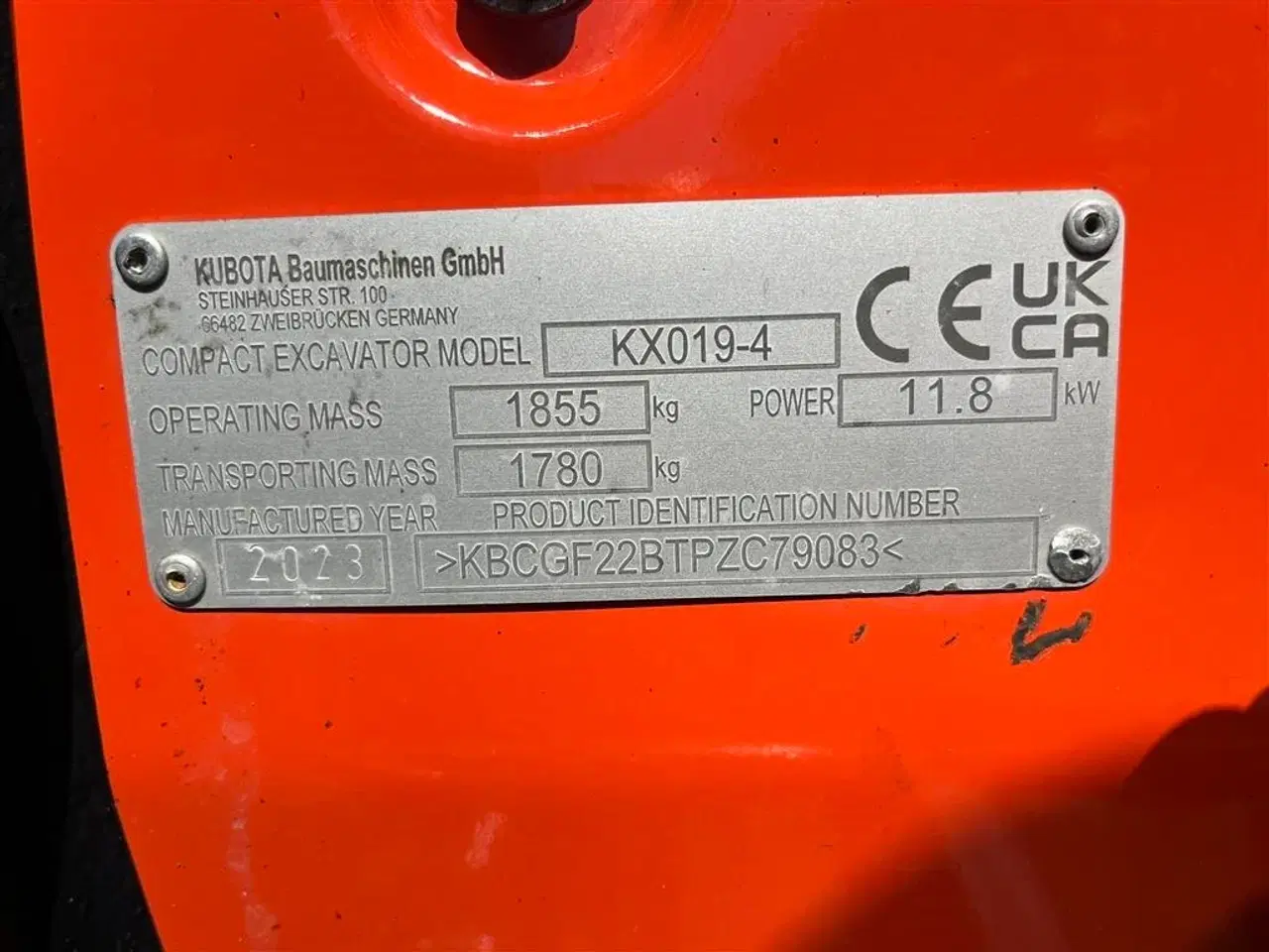 Billede 8 - Kubota KX019-4 Tiltman kun kørt 316 timer
