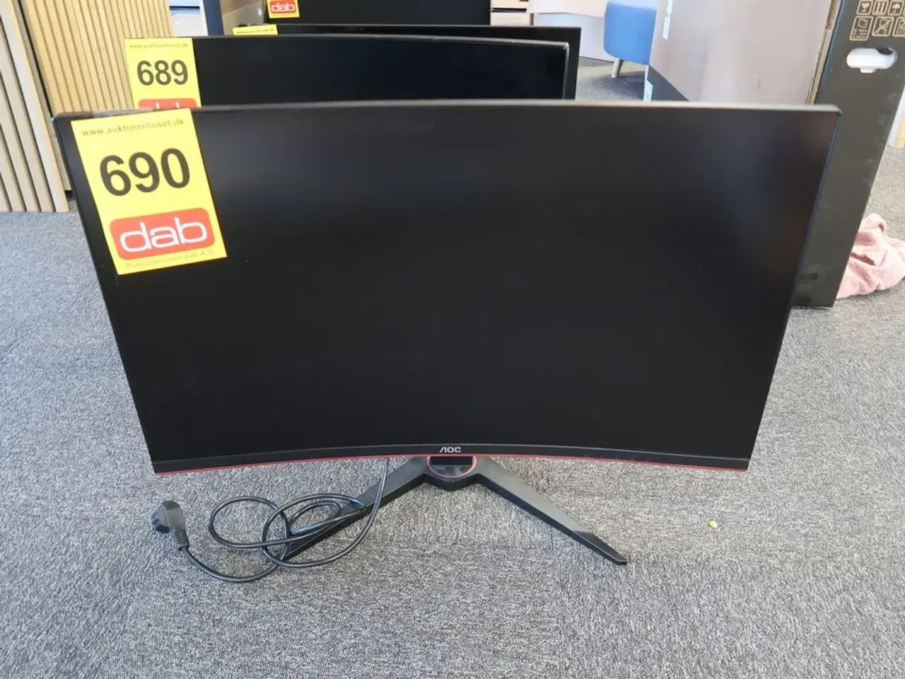 Billede 1 - AOC CQ32G1 31,5" buet gaming skærm (sort)