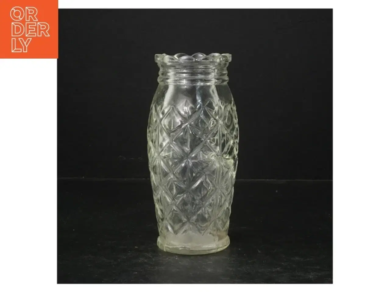 Billede 1 - Glasvase (str. 17 cm)