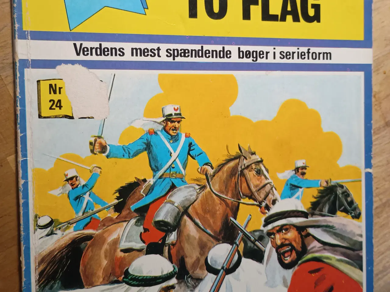 Billede 1 - Stjerneklassiker, Under To Flag. Tegneserie.