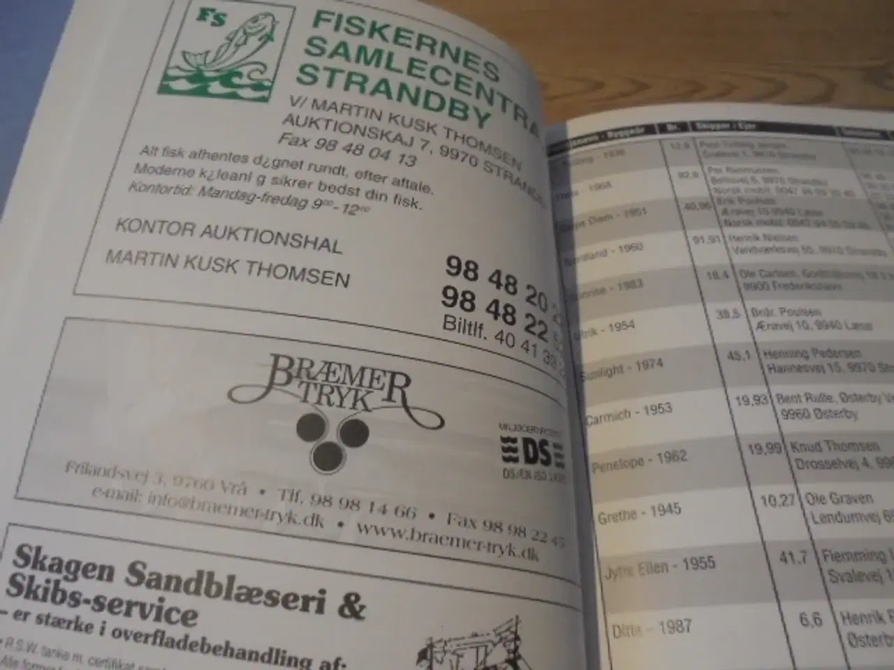 Billede 5 - Danmarks Kutternøgle 2008 – med inmarsat-numre