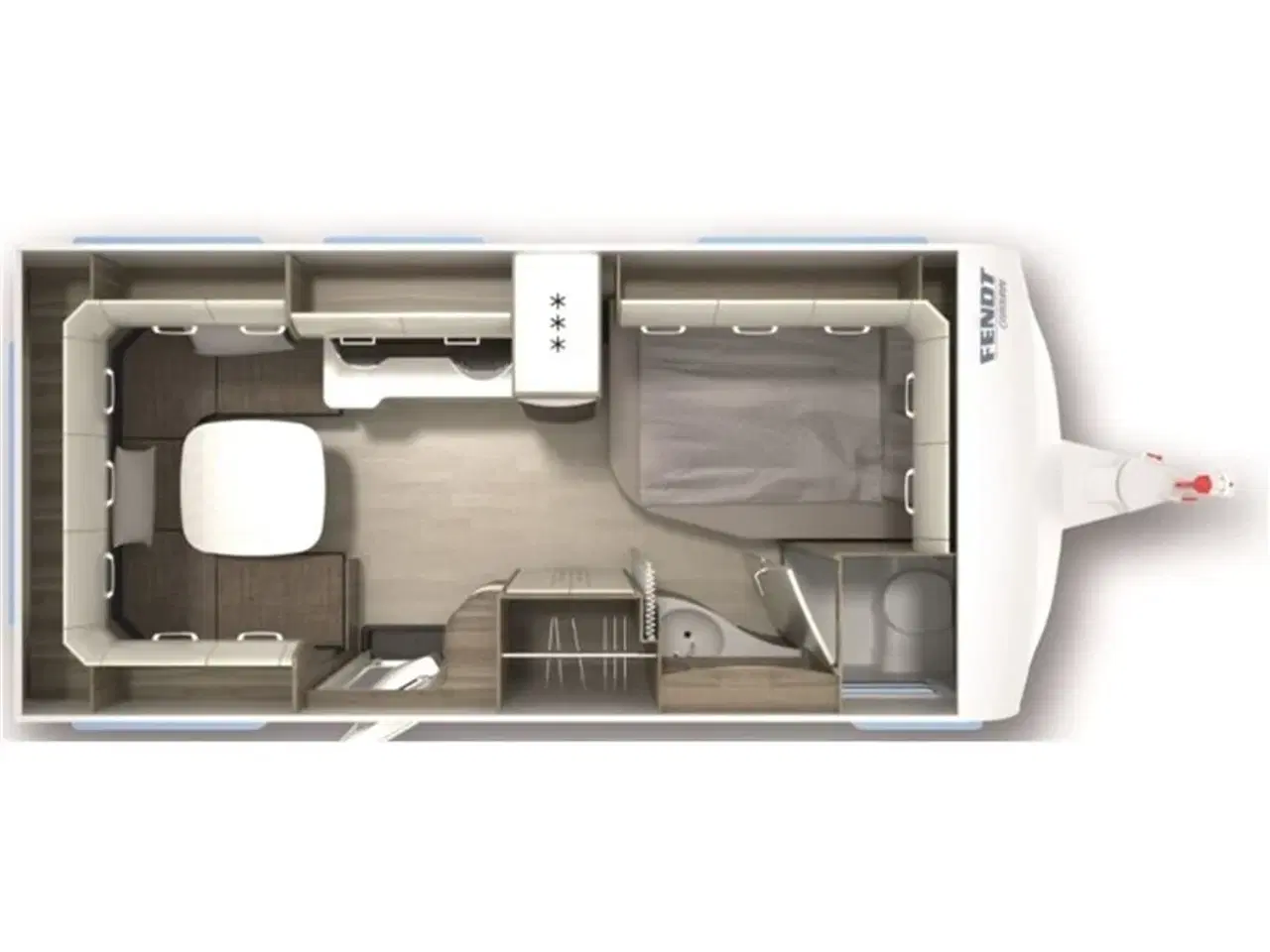 Billede 4 - 2015 - Fendt Tendenza 465 SFB   Fendt Tendenza 465 SFB 2015 - Se den nu hos Camping-Specialisten.dk