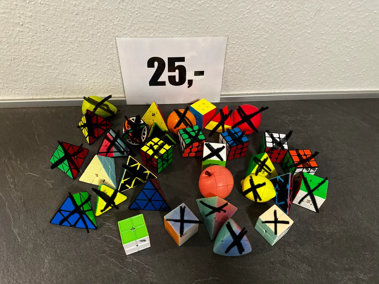 Billede 1 - Rubik’s Cubes & andre puzzles – fra 25 kr. pr. stk