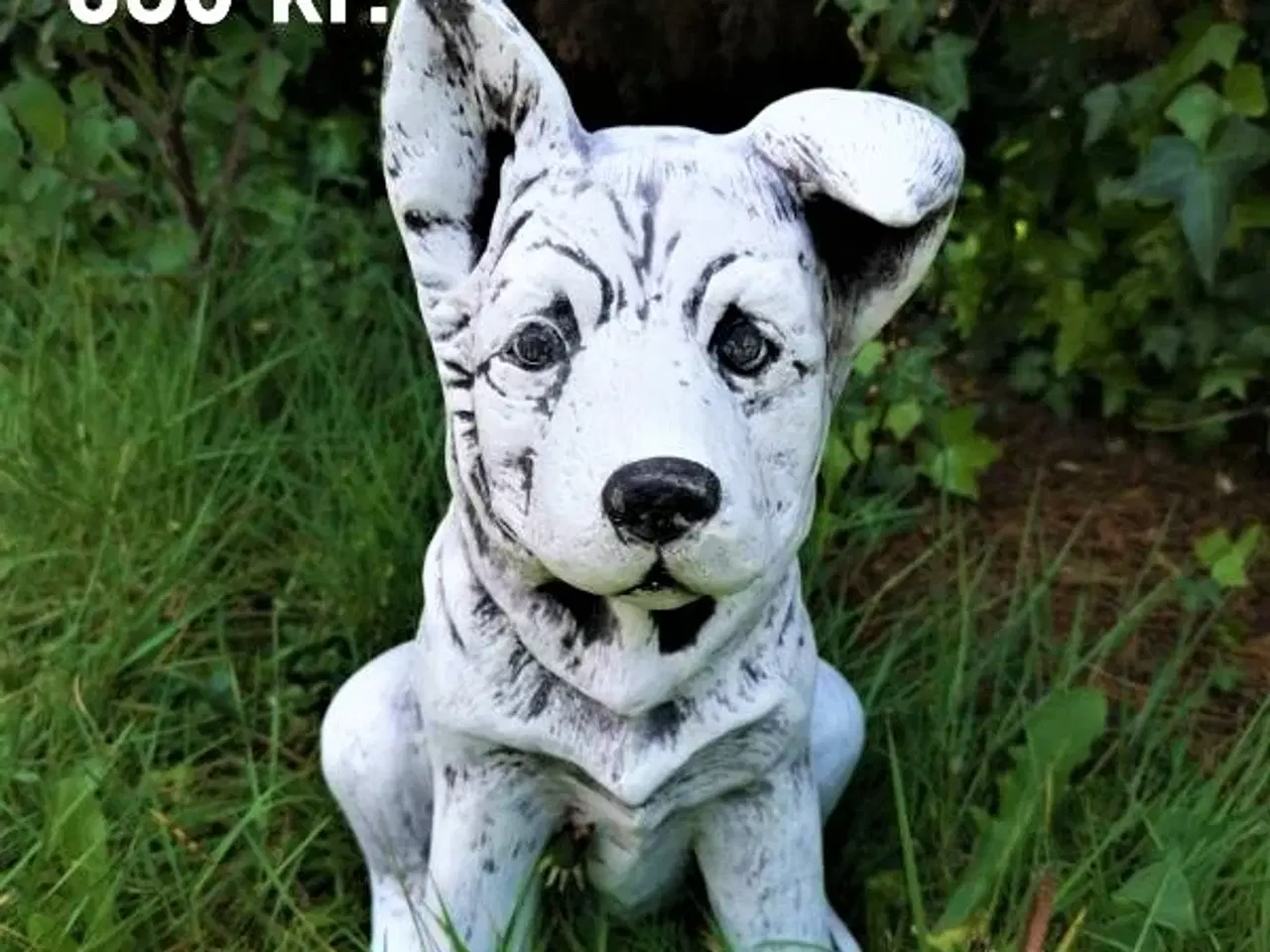 Billede 10 - HAVEFIGUR Smukke betonhunde – forskellige racer 🐾