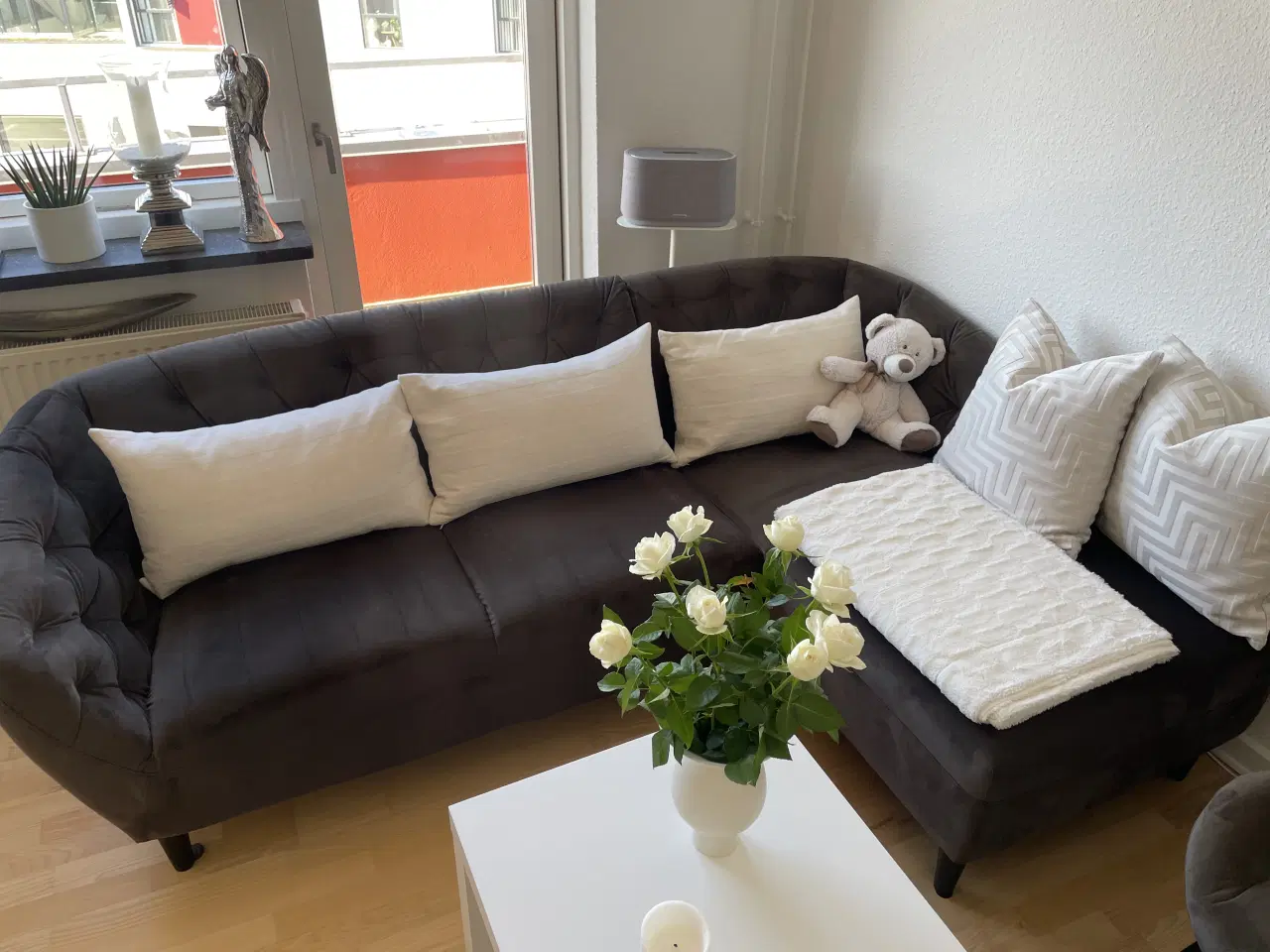 Billede 7 - Sofagruppe/ chaiselong/ stol / 3 personers / læne