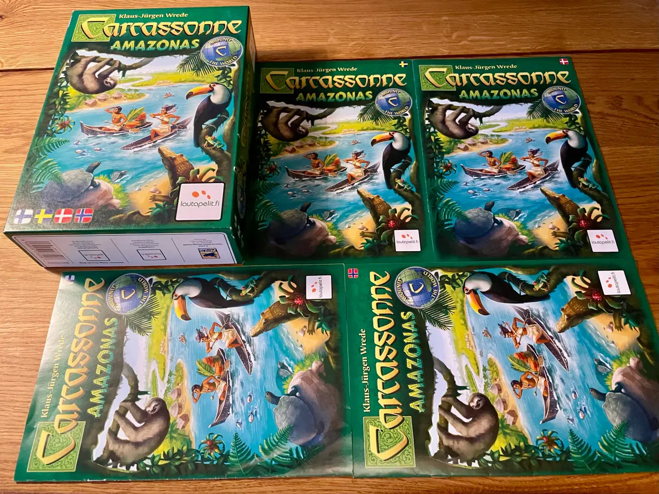 Billede 11 - Carcassonne Amazonas brætspil