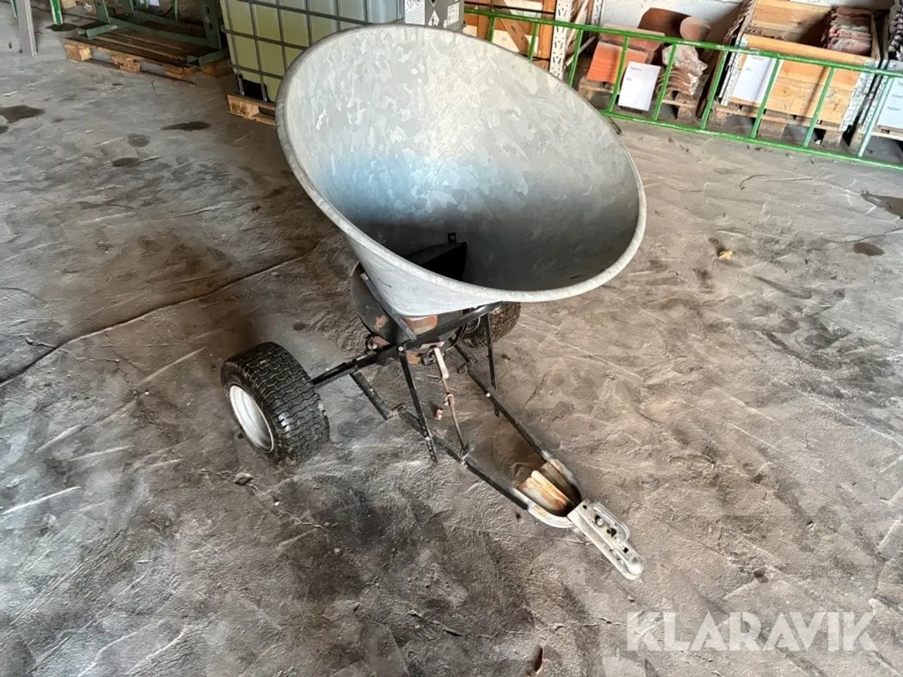 Billede 7 - Gødningsspreder/saltspreder Rotomec B.Hop 160 til ATV/plæneklipper