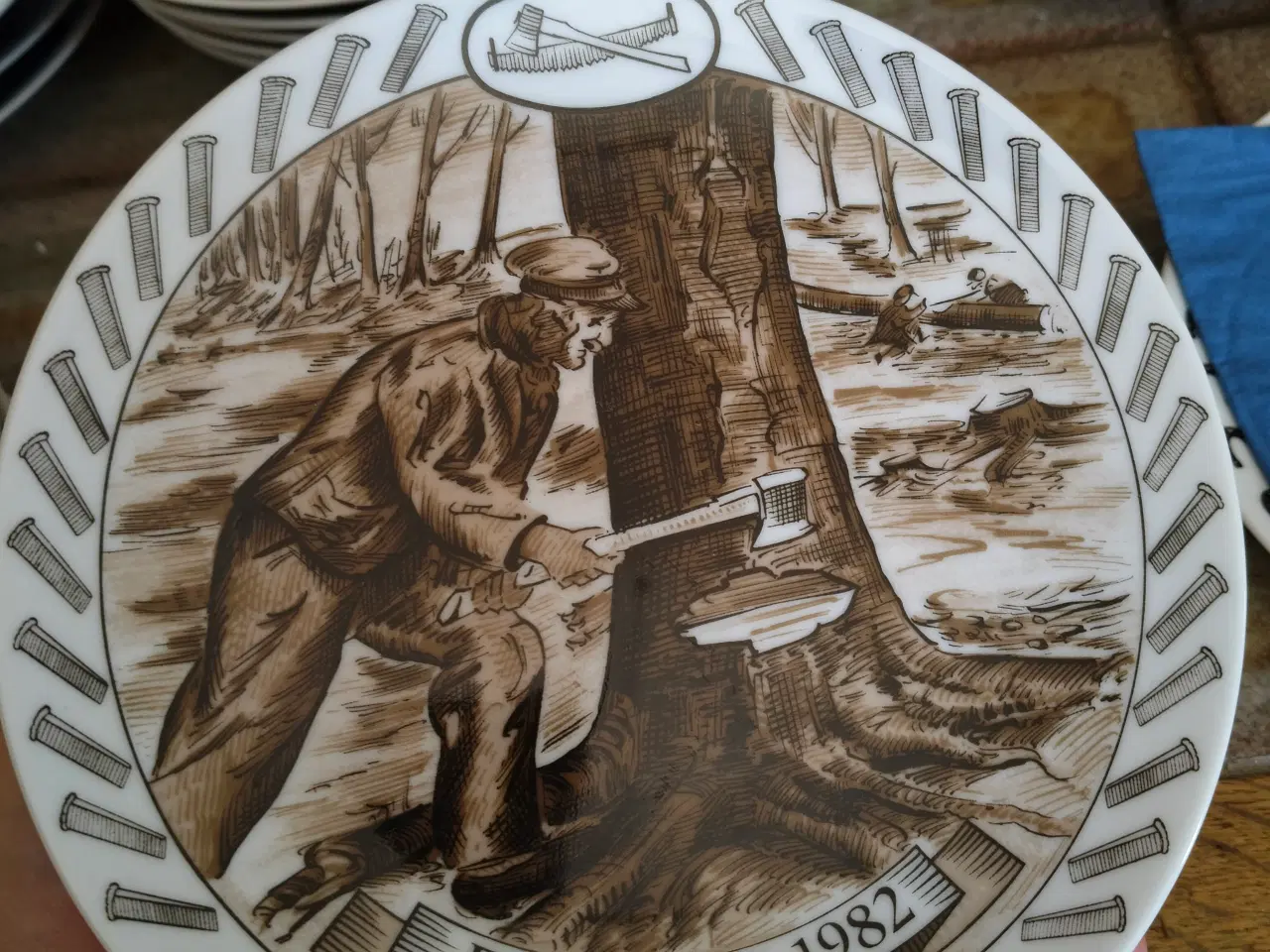 Billede 12 - 🧰 Fars Dags platter – Egemose Decoration, 12 stk