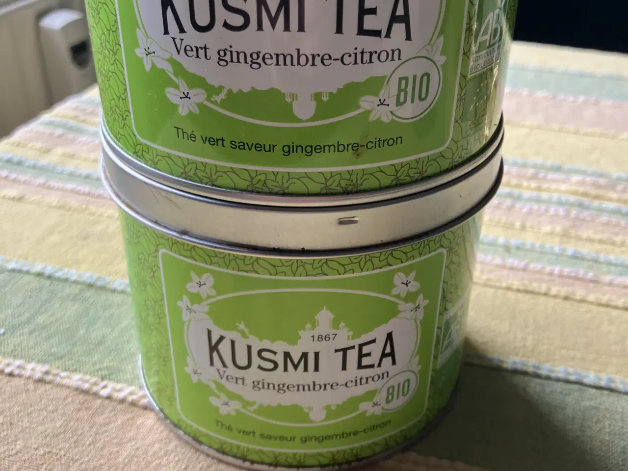 Billede 3 - Kusmi- og Yuka tebøtter ( tomme )