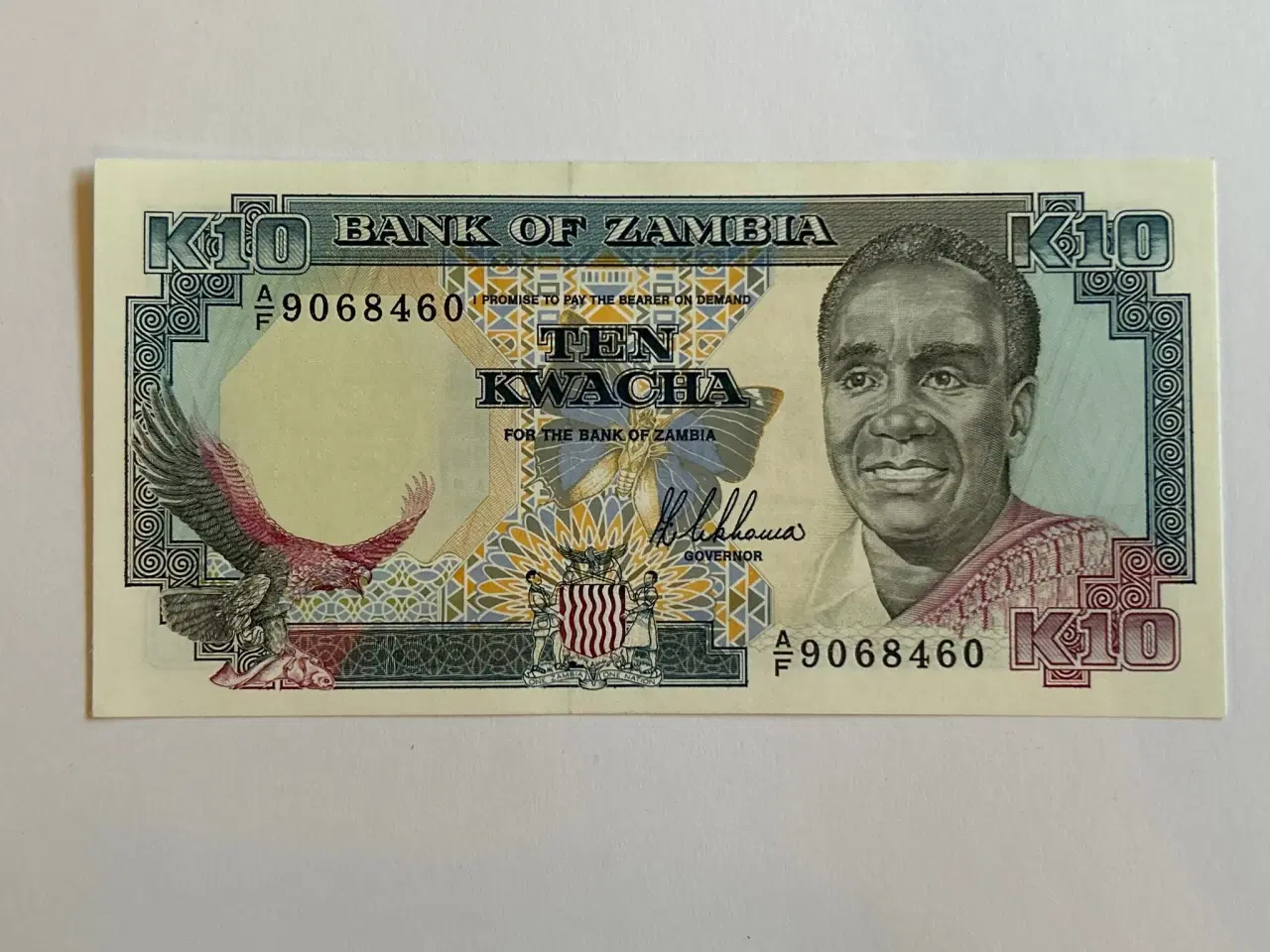Billede 1 - 10 Kwacha Zambia