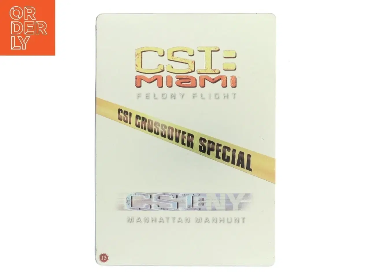 Billede 1 - Csi: Crossover Special Steelc med David Caruso (DVD)