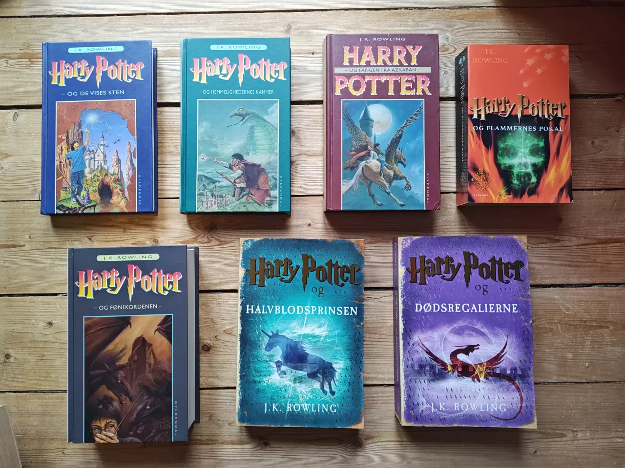 Billede 1 - Harry Potter 1-7 Bøgerne komplet