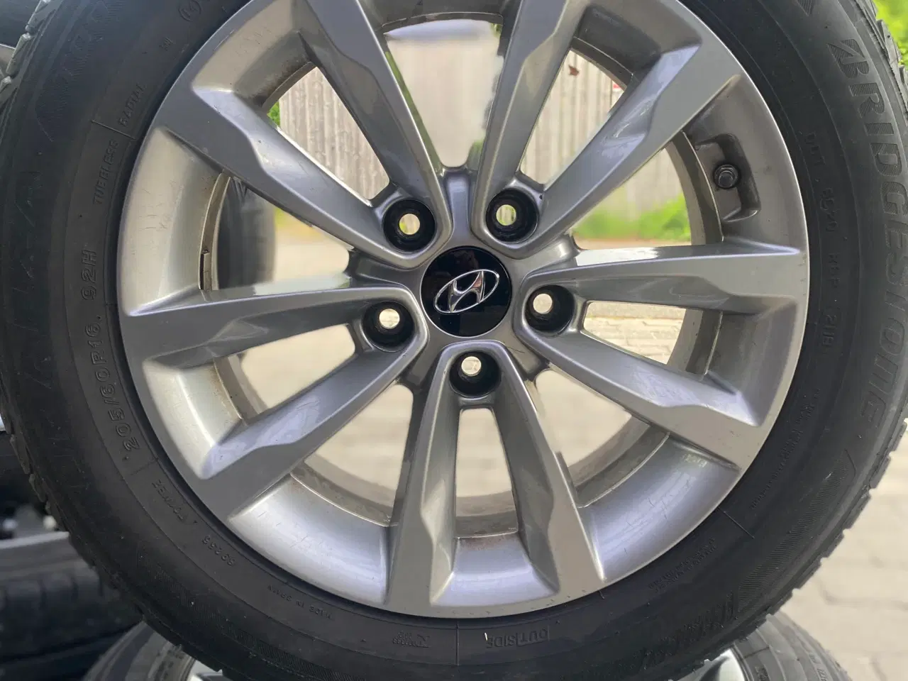 Billede 3 - Originale Hyundai hjul 16” med Tpms og sommerdæk 