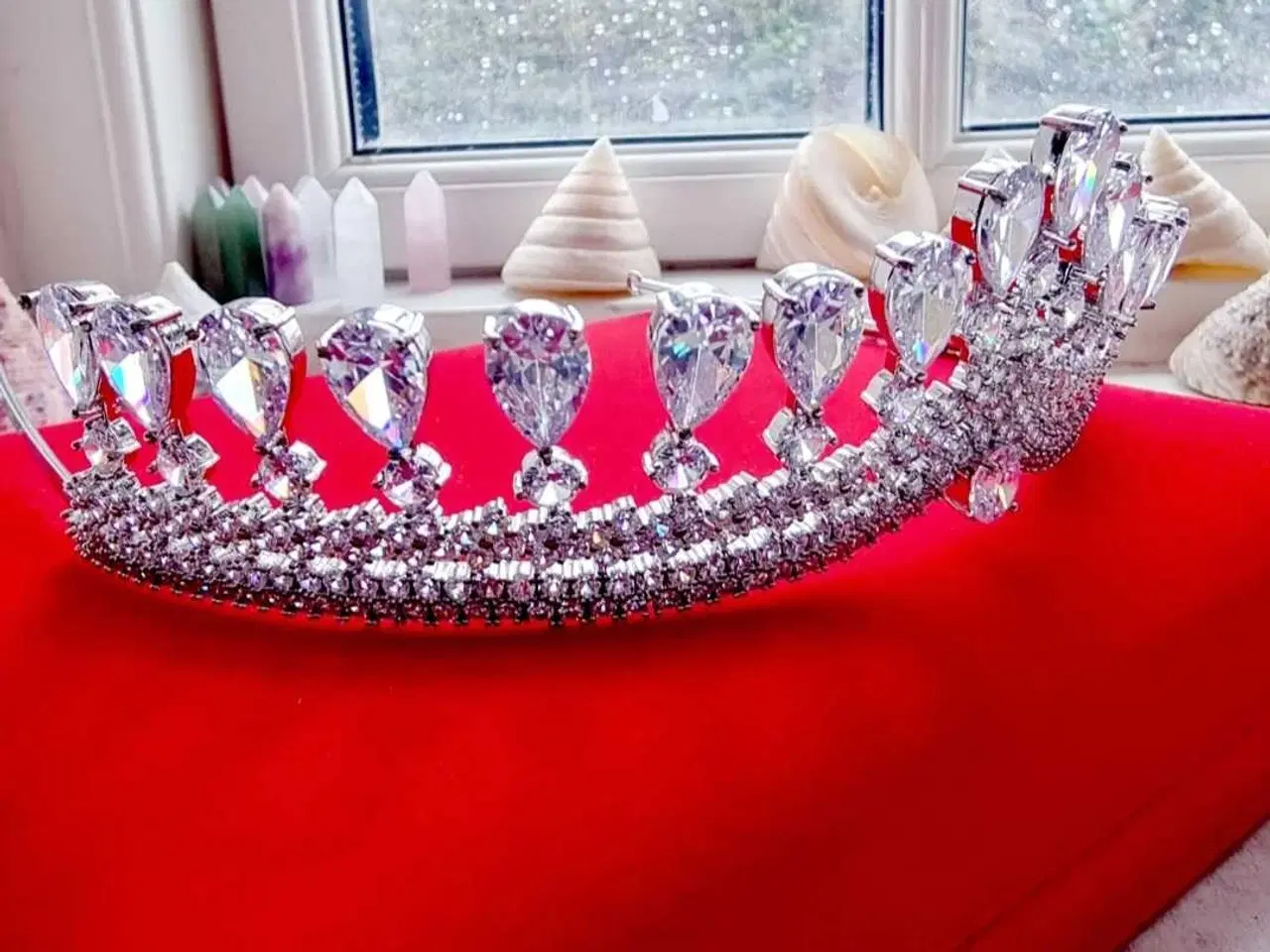 Billede 3 - Tiara bryllup SUPER KVALITET