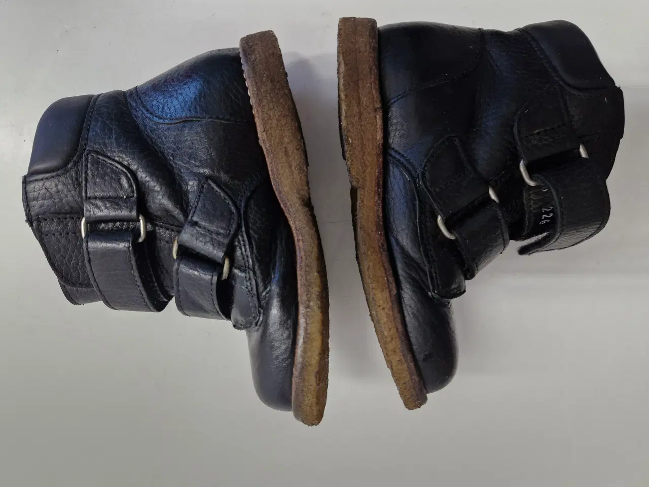 Billede 8 - FLOTTE SORTE ANGULUS TEX VINTERSTØVLETTER STR.25