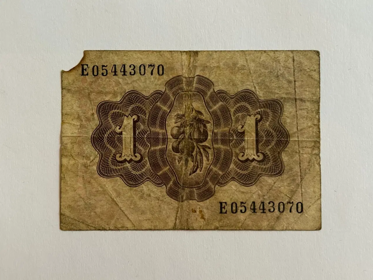 Billede 2 - 1 Peseta Spain 1948 - Bad condition