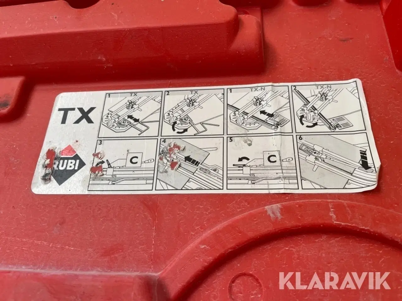Billede 6 - Fliseskærer Rubi TX 700