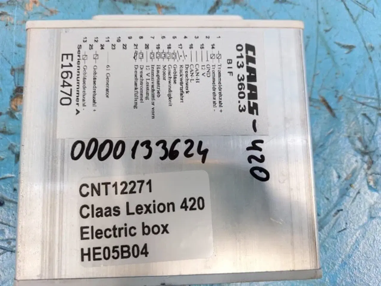 Billede 7 - Lexion 420 Elektronik boks 0000133624