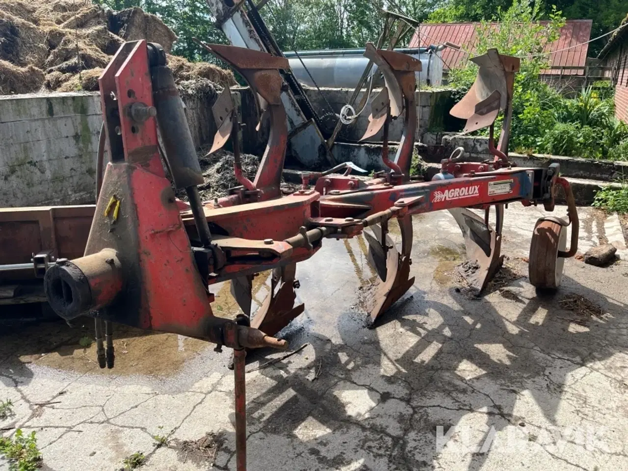 Billede 4 - Plov Fiskars Agrolux 3 fugert vendeplov