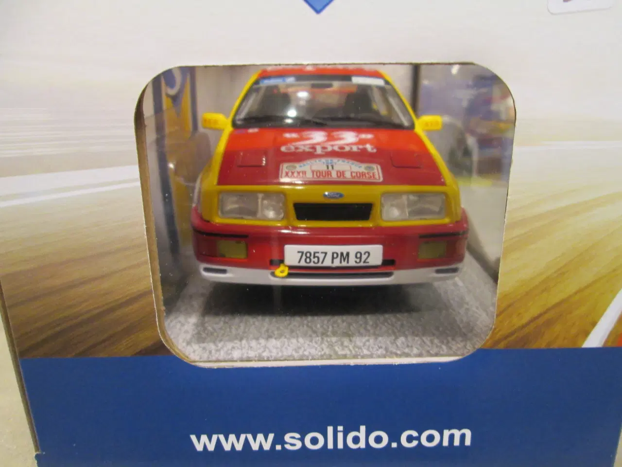 Billede 3 - Modelbil 1:18 Ford Sierra Cosworth  Solido